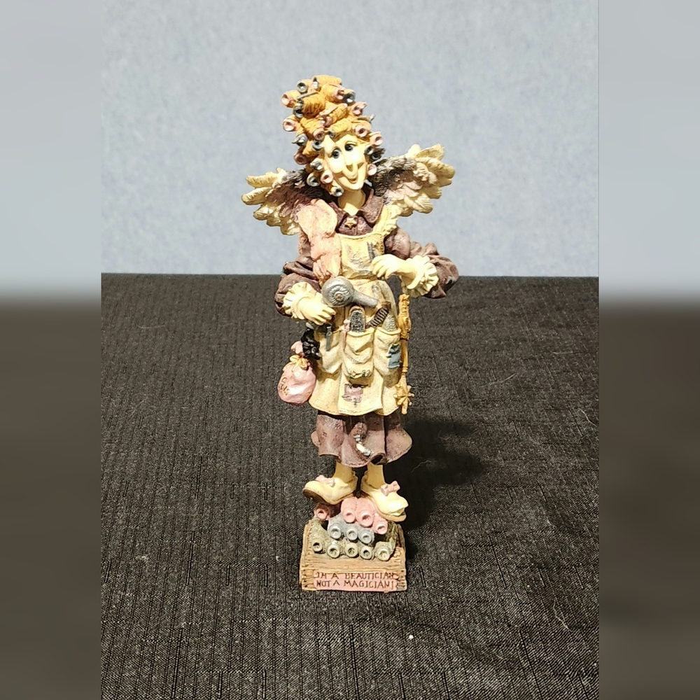 Boyds Bears and Frieds The Folk Collection "Measure twice, cut once" figure
